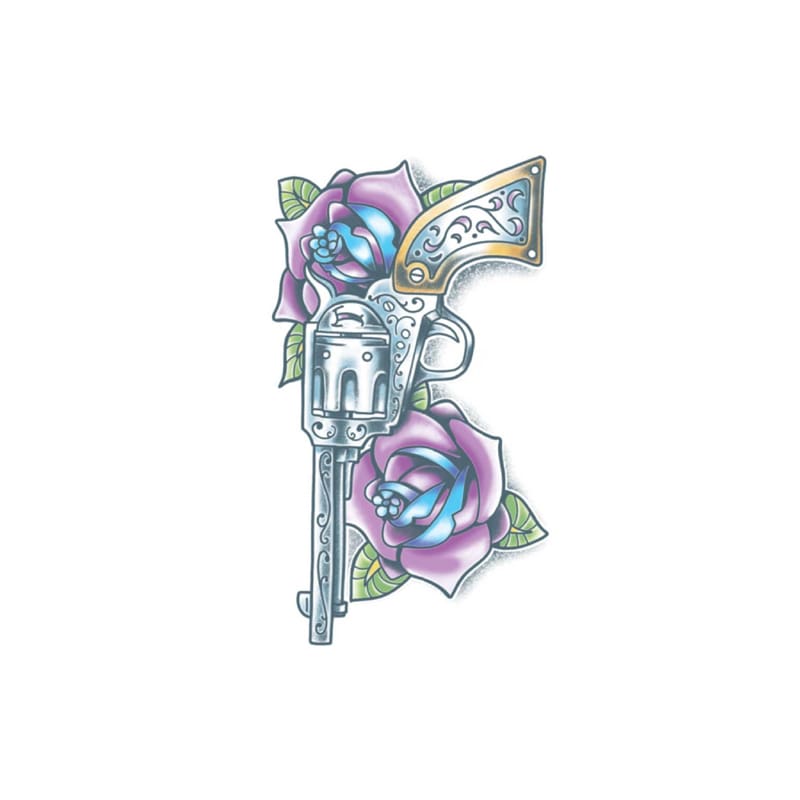 Tattoo Day Of The Dead Pistola