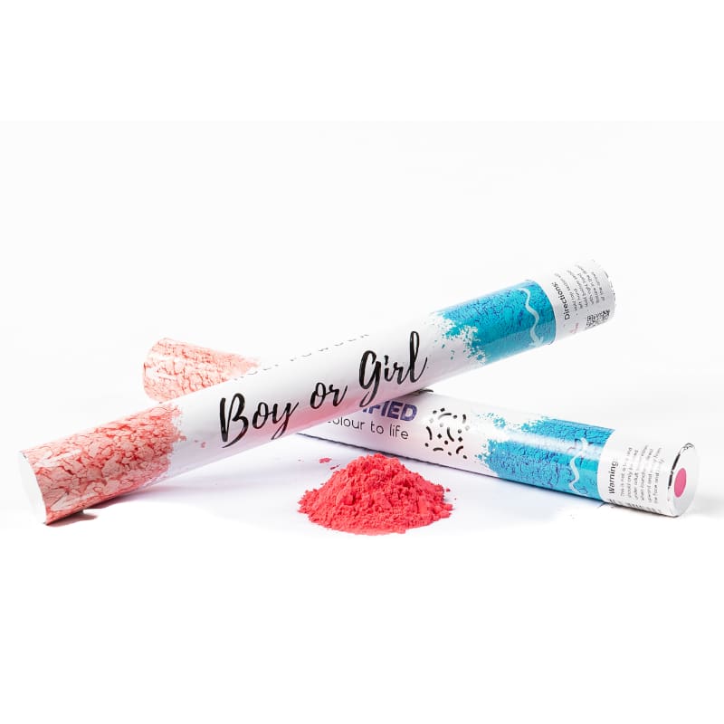 Twist Popper Reveal Girl Holi Powder