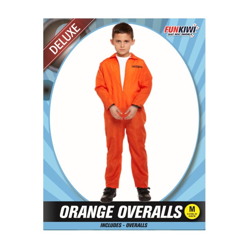 Costume Child Prisoner Convict Orange