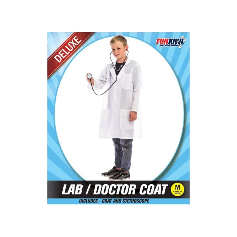 Costume Child Lab Doctors Coat