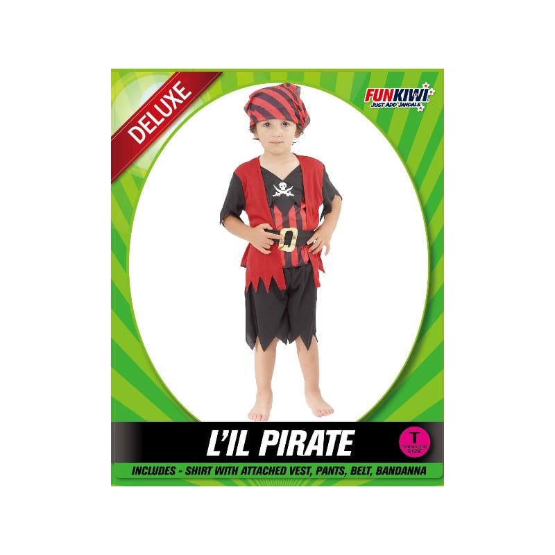 Costume Child Toddler Pirate Girl