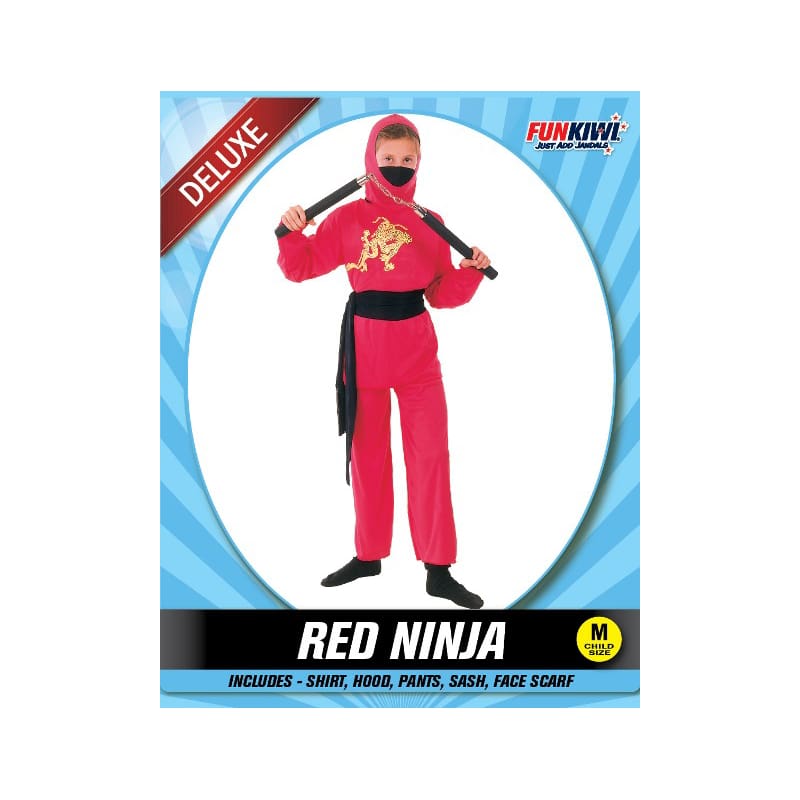 Costume Child Ninja Red