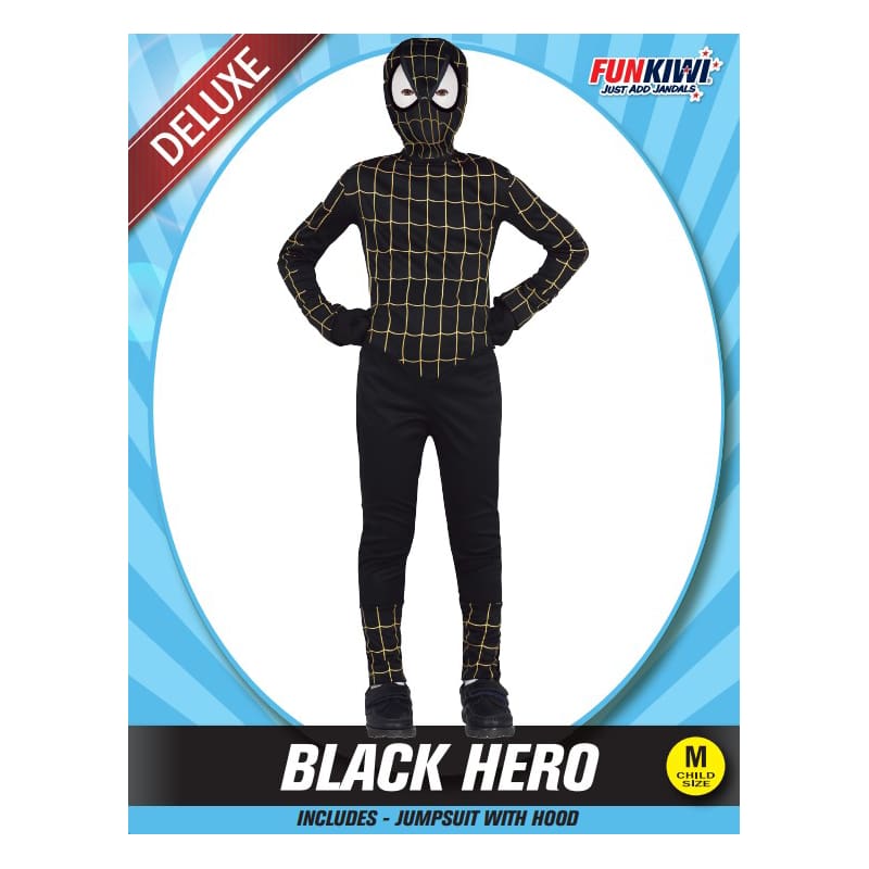 Costume Child Spider Hero Black