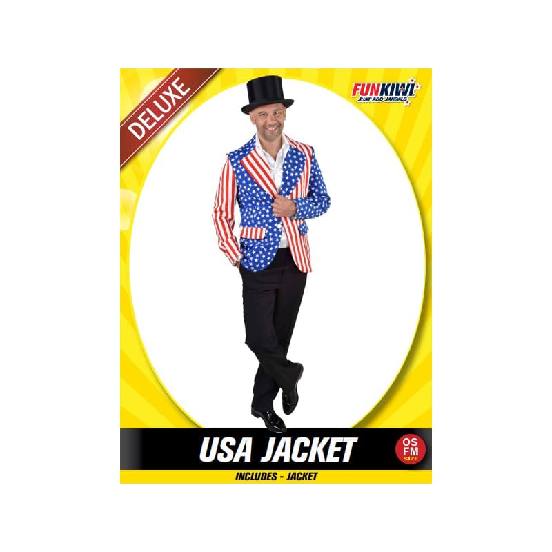 Costume Adult USA Jacket