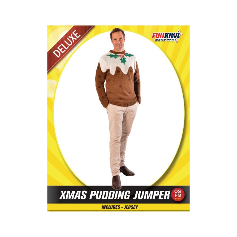 Costume Adult XMAS Jumper Pudding