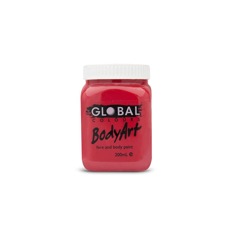 Face Paint 200ml Deep Red Global