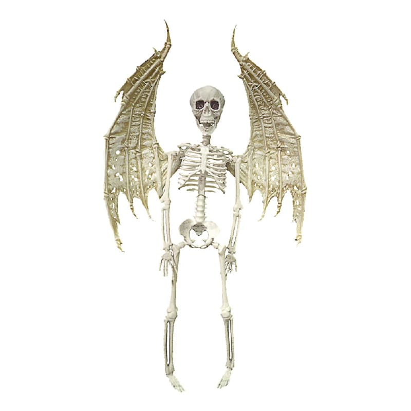 Hanging Skeleton with Wings 40cm