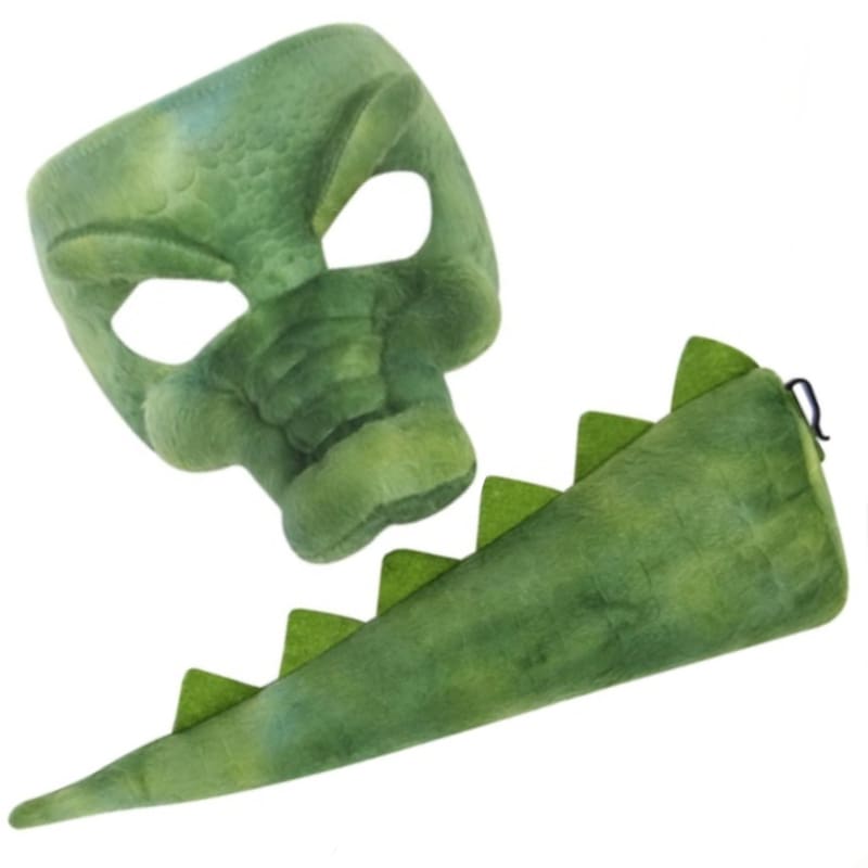 Mask and Tail Crocodile