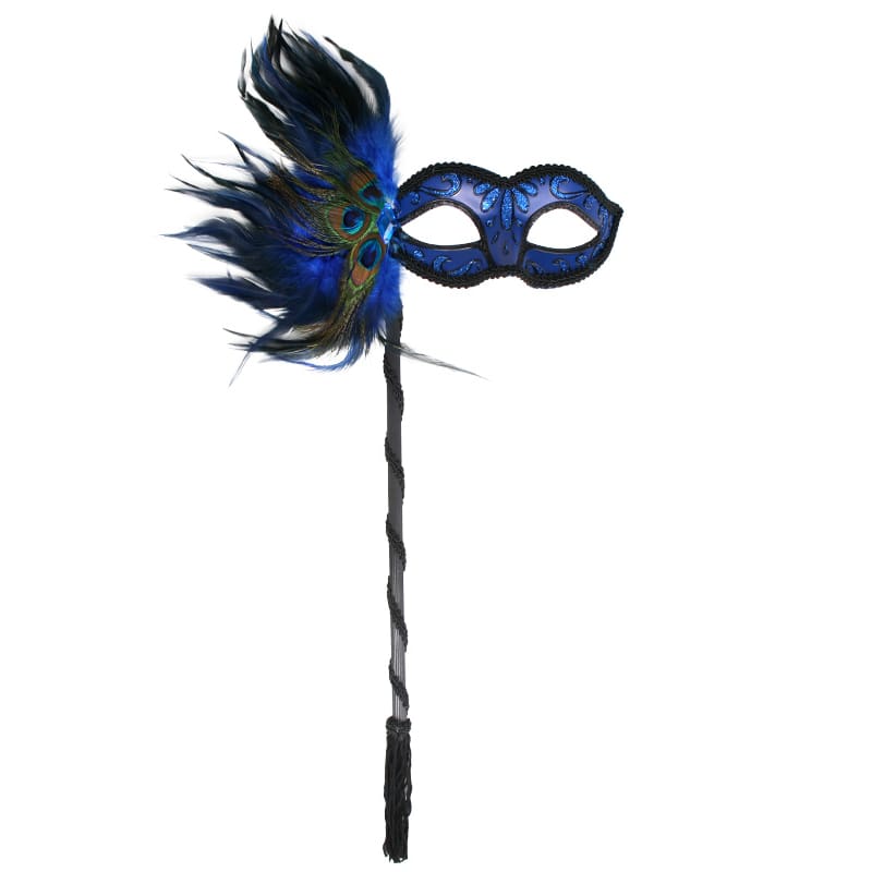 Mask Simona Blue with Stick NLA