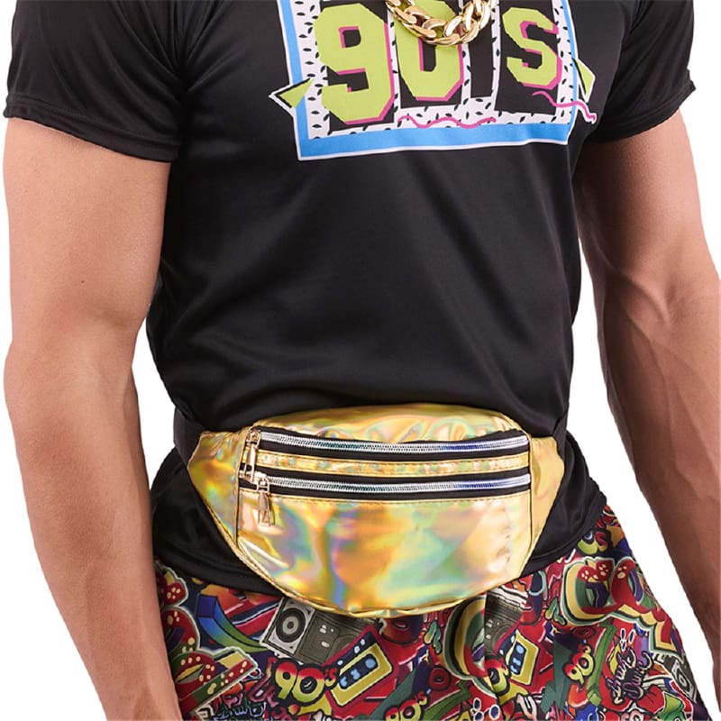 Bum Bag Iridescent Gold