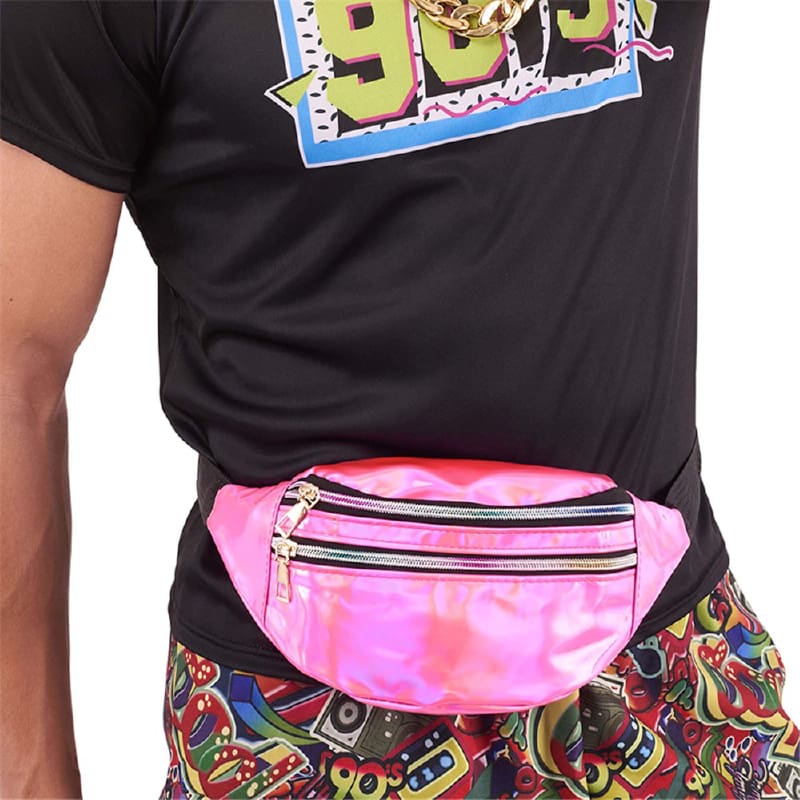 Bum Bag Iridescent Pink