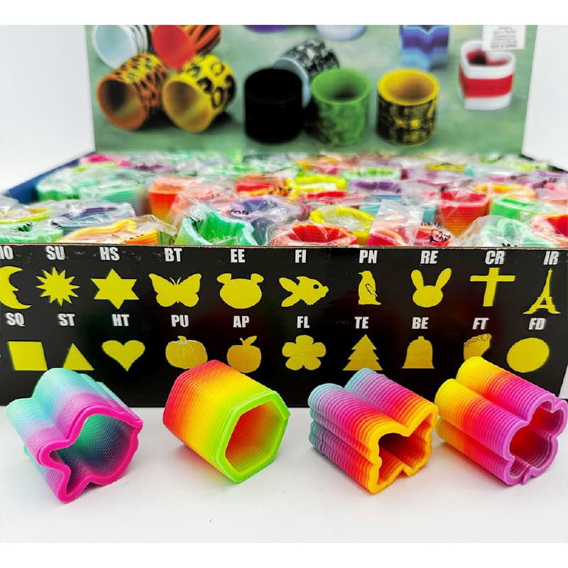 Magic Spring Plastic 3.5cm Shapes 120