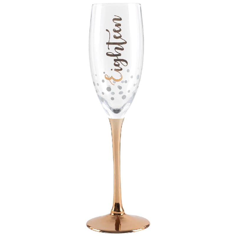 Flute Champagne 18 Eighteen Rose Gold