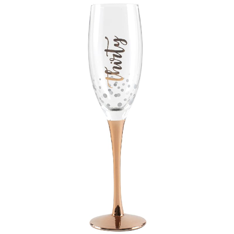 Flute Champagne 30 Thirty Rose Gold