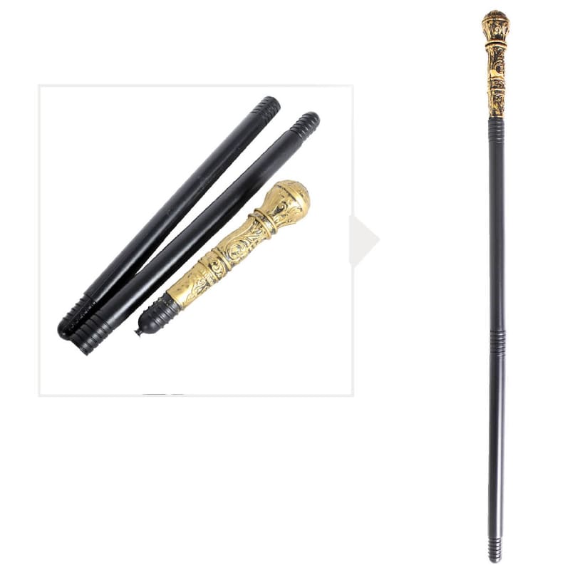 Cane Theatrical Gold 96cm