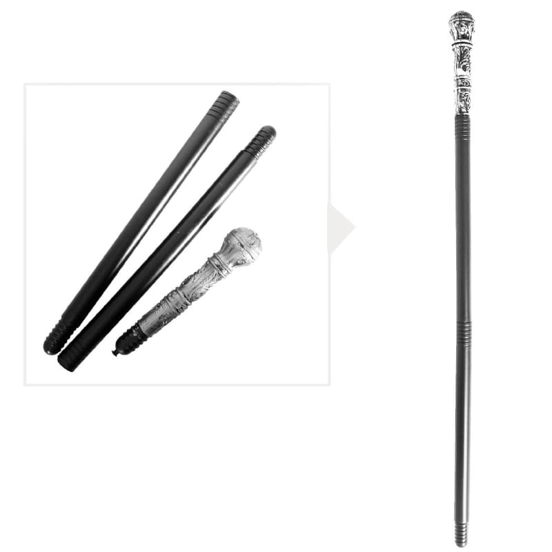 Cane Theatrical Silver 96cm