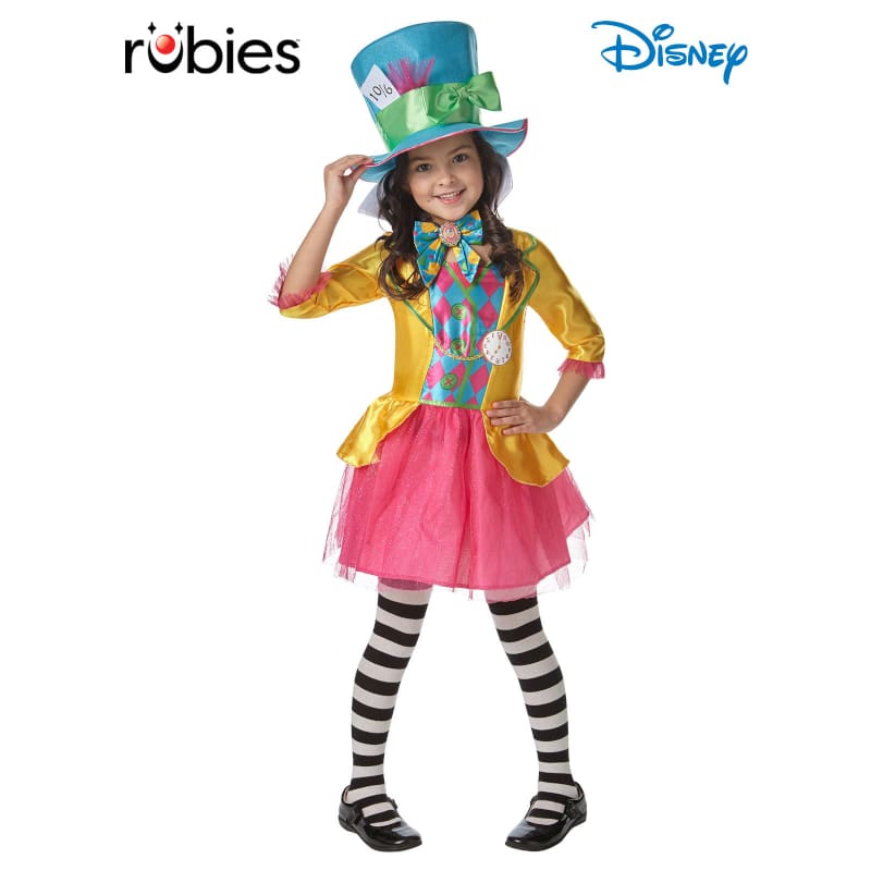 Costume Child Mad Hatter Girl 3-5