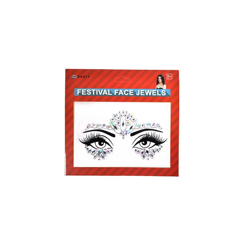 Face Jewels Mystique Silver Crown
