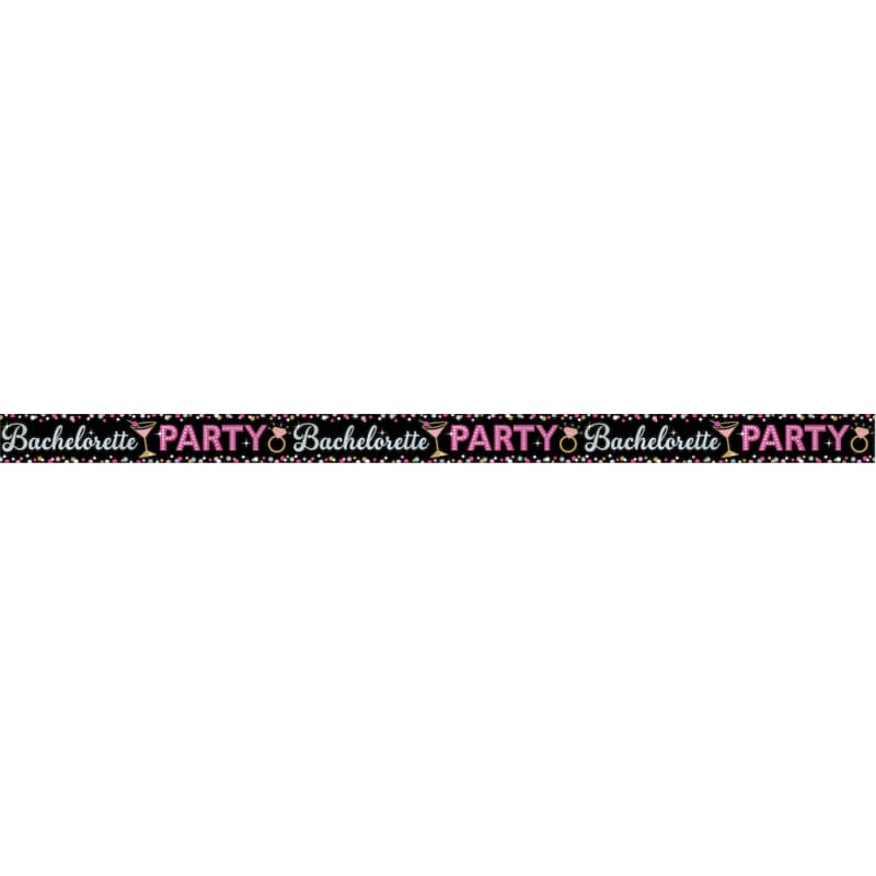 Foil Banner Bachelorette Party 7.6m DNR