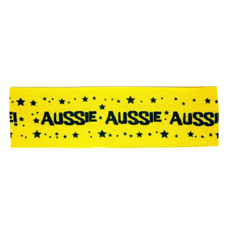 Headband Aussie Yellow