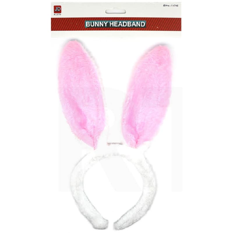 Headband Bunny Ears Pink