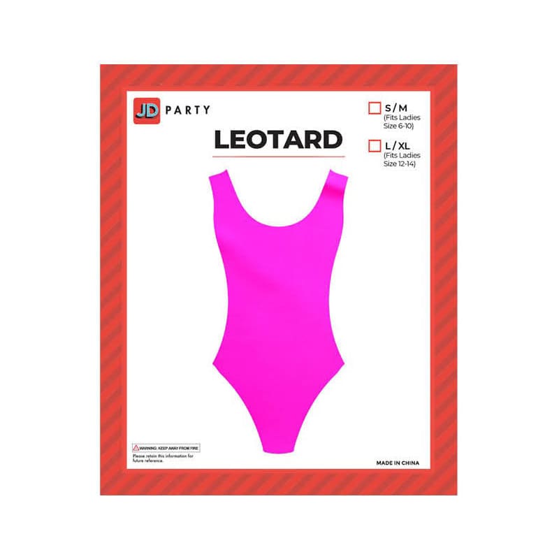 Leotard Neon Hot Pink SM