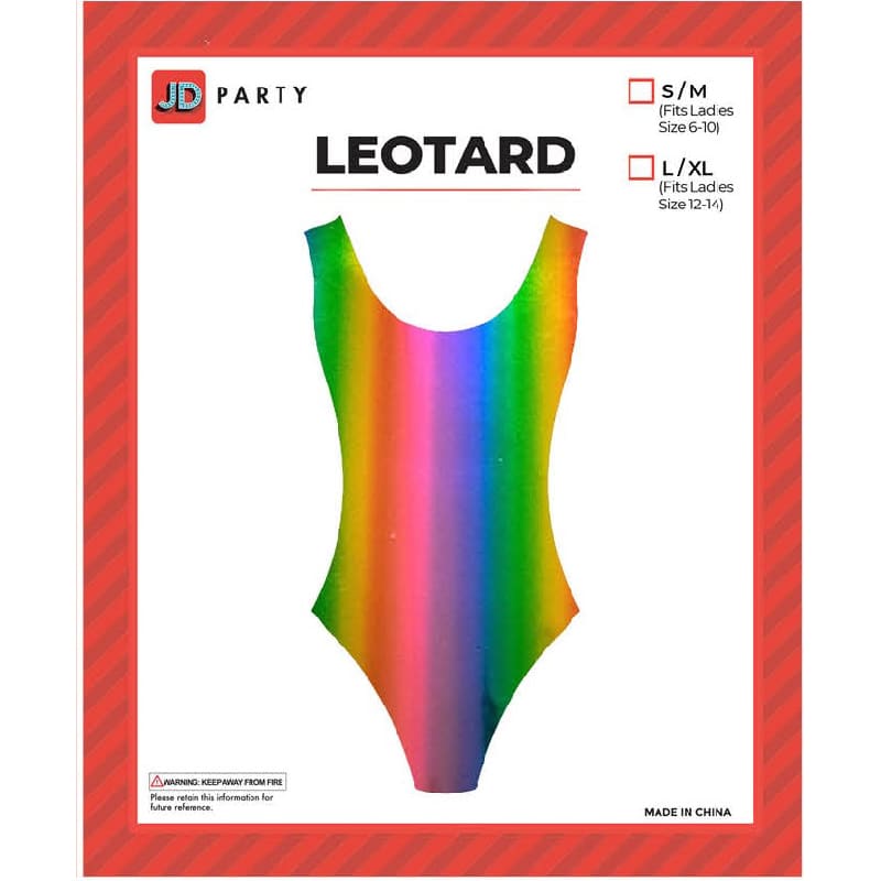Leotard Metallic Rainbow SM