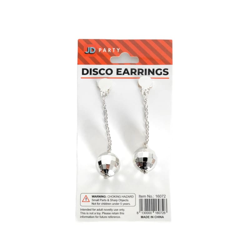 Earrings Disco Balls Mini Pk2