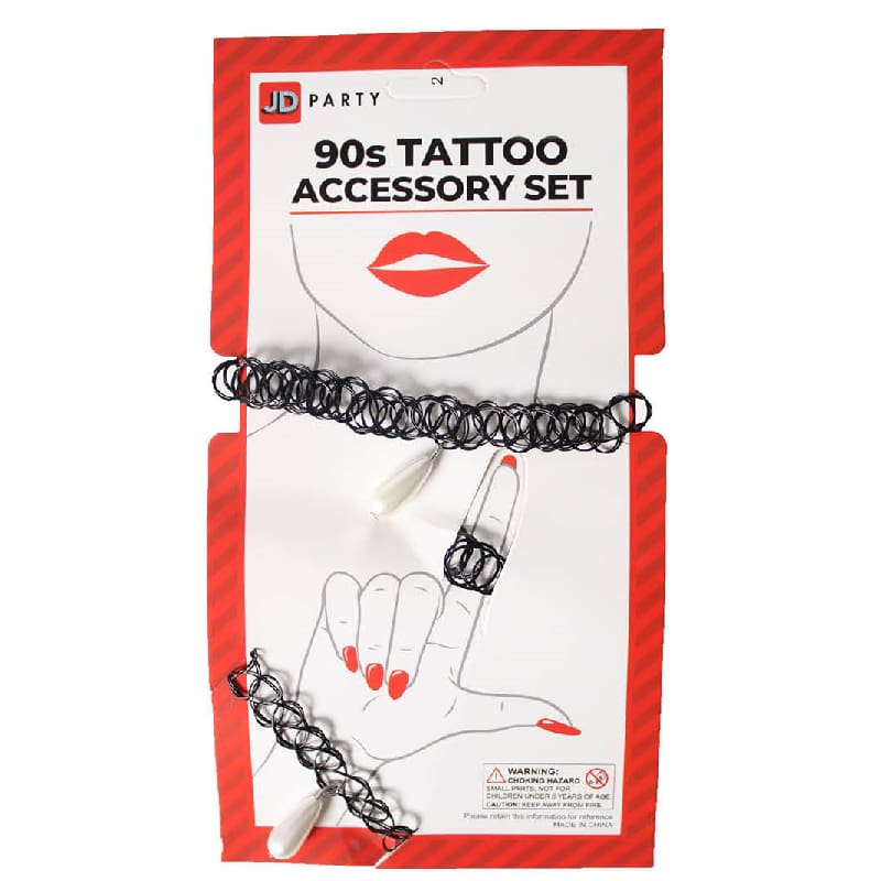 Choker Set Ring Bracelet Pearl