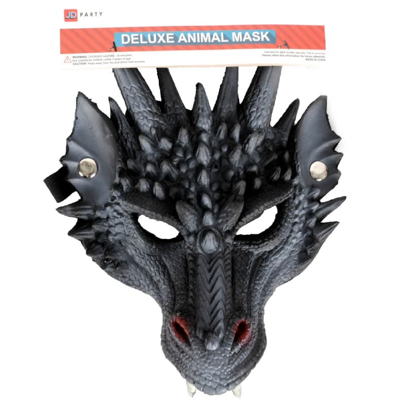 Mask Dragon Grey