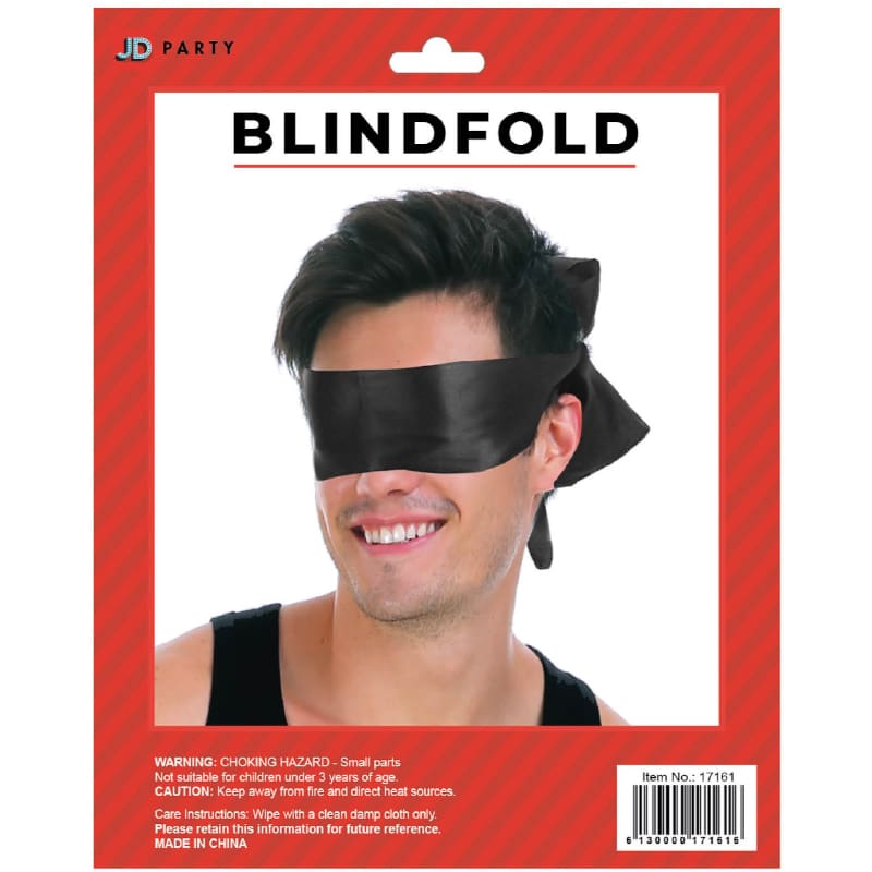 Mask Blind Fold Black