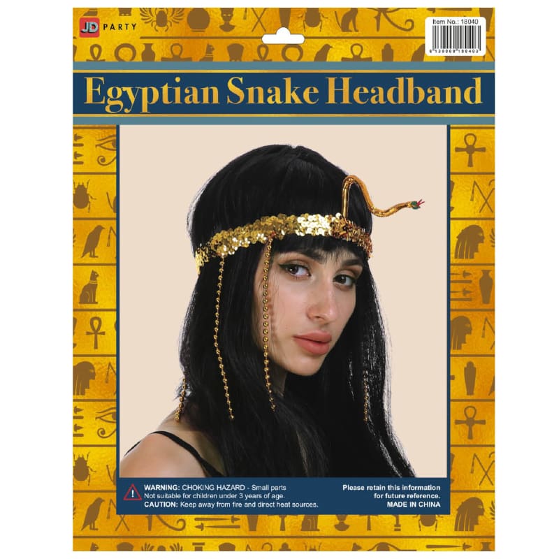 Headband Egyptian Snake