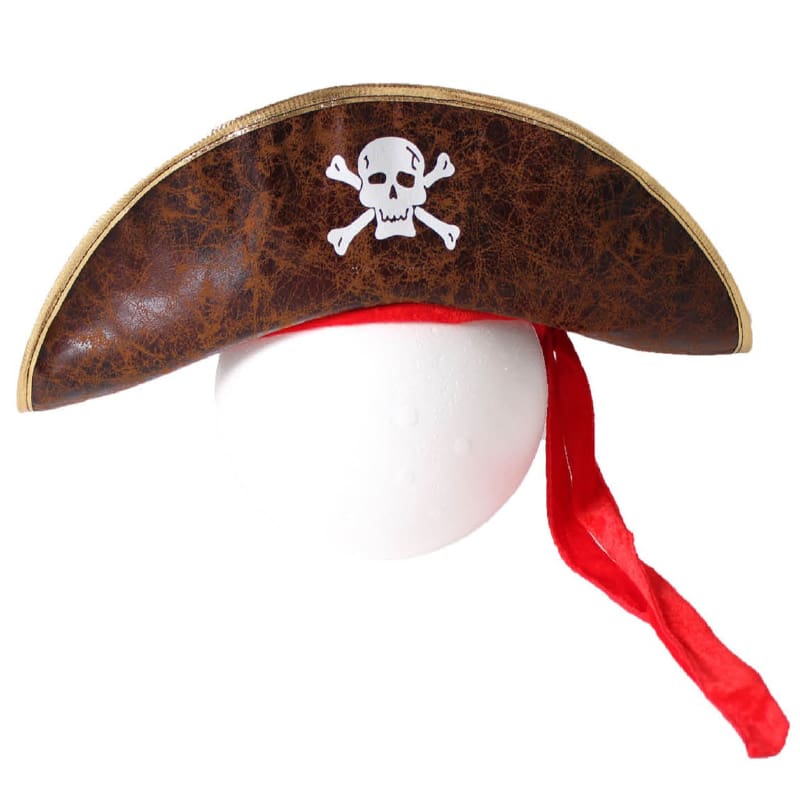 Hat Pirate Brown Deluxe DNR