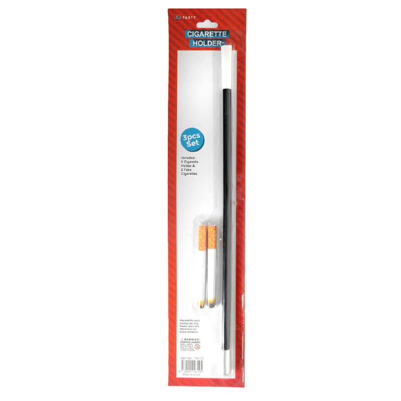 Cigarette Holder Black with 2 Cigarettes