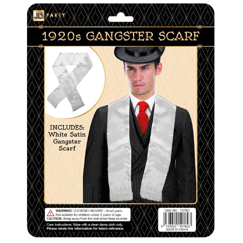Scarf Gangster White