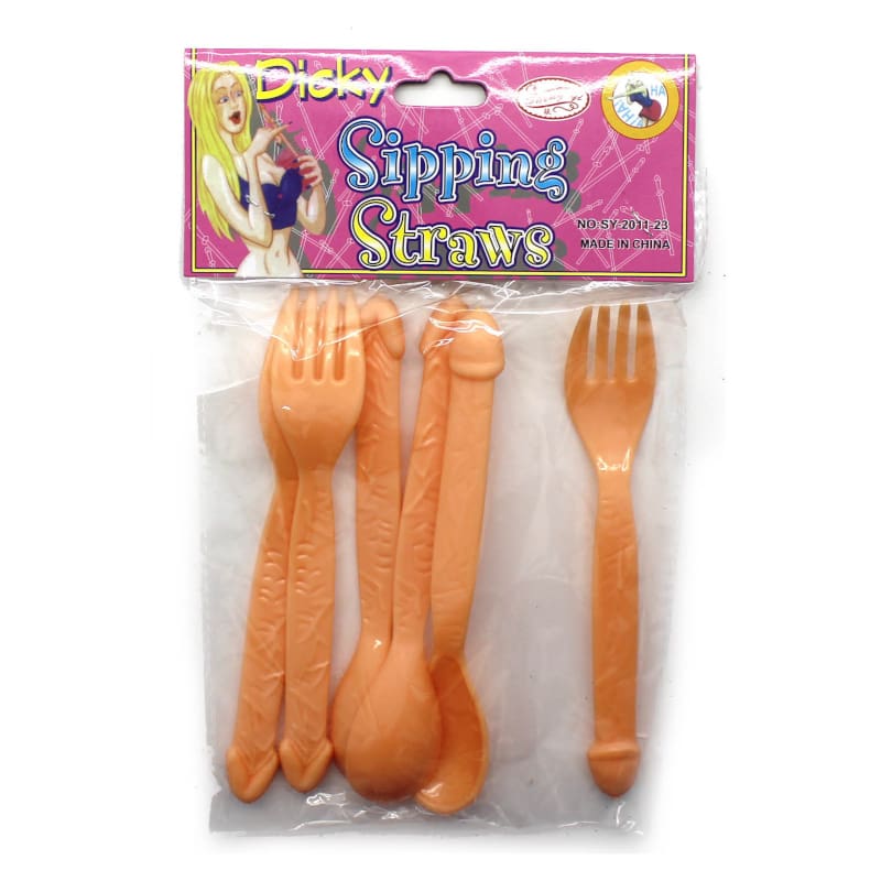 Cutlery Hens Night Dicky Fork Spoons