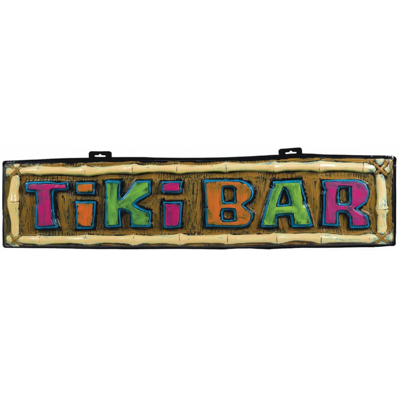 Sign Tiki Bar 25cm x 1m