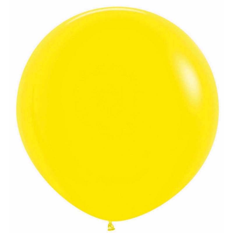 Balloons 60cm Matte Yellow