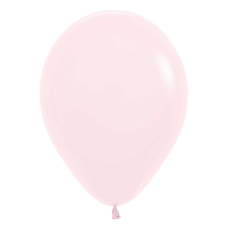 Balloons 30cm Matte Pastel Pink Pk100