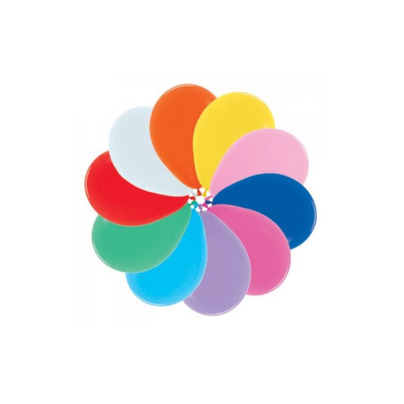 Balloons 30cm Matte Assorted Pk100