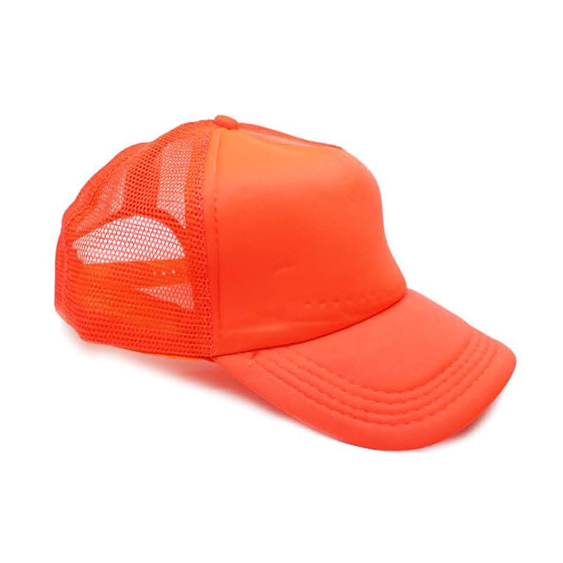 Hat Cap Neon Orange
