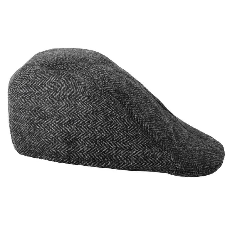 Hat Flat Cap Golf Black