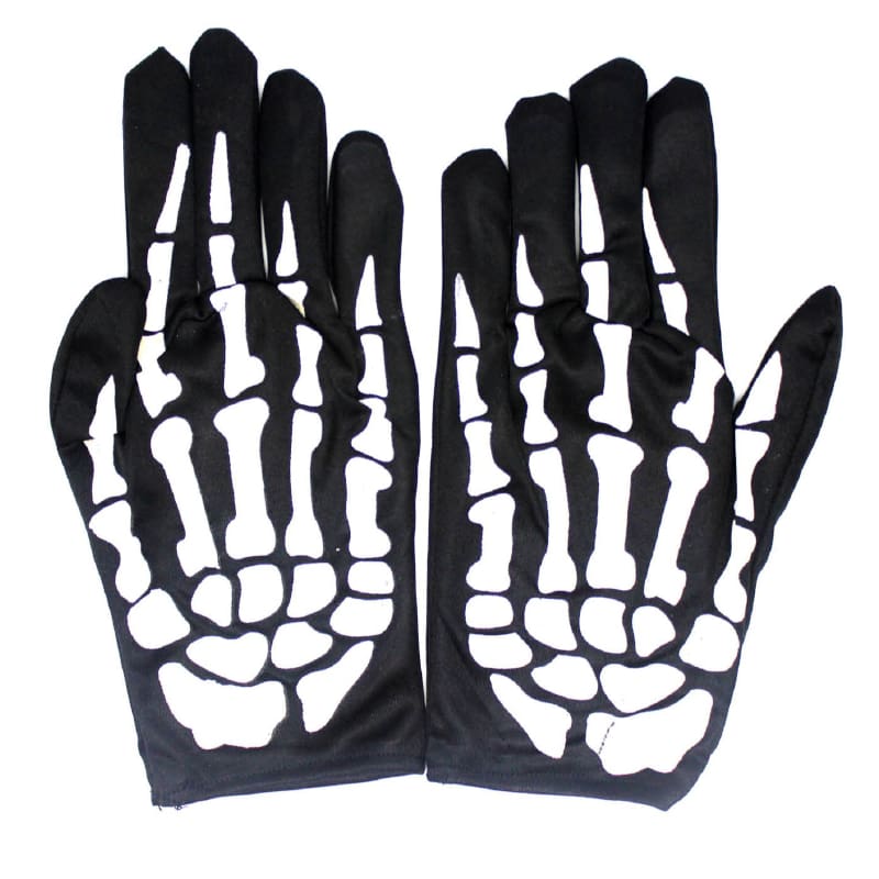 Gloves Skeleton Pk2