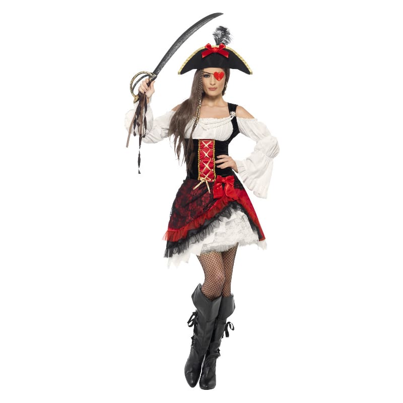 Costume Adult Pirate Glamorous Lady M