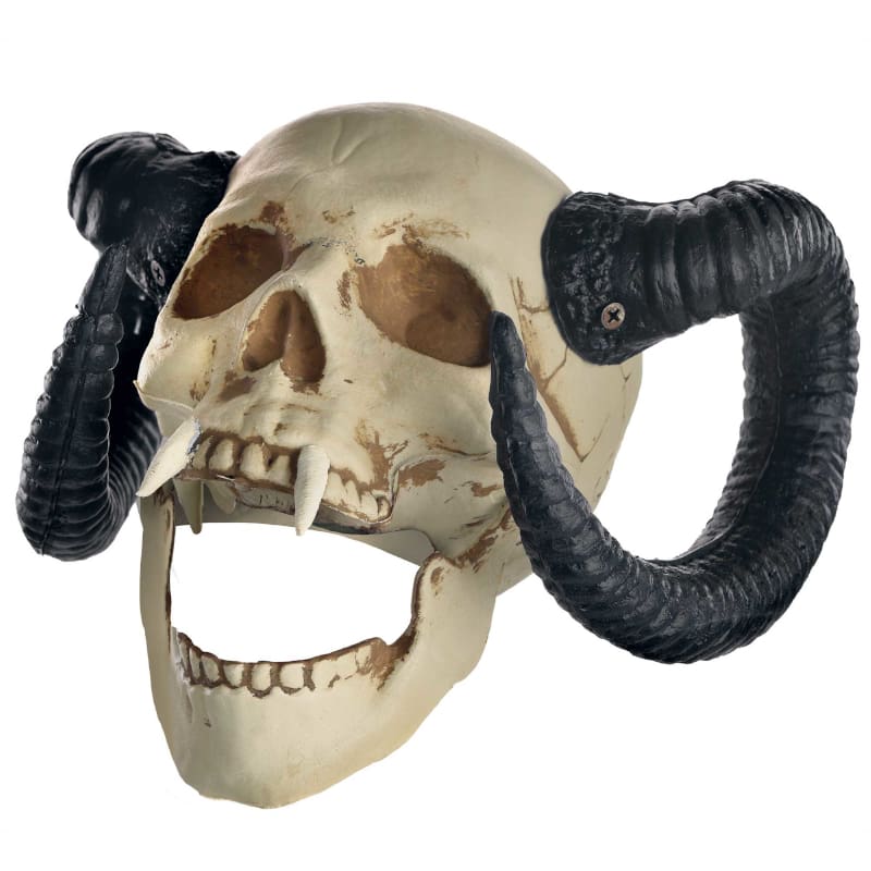 Prop Skull Goat Demon Head