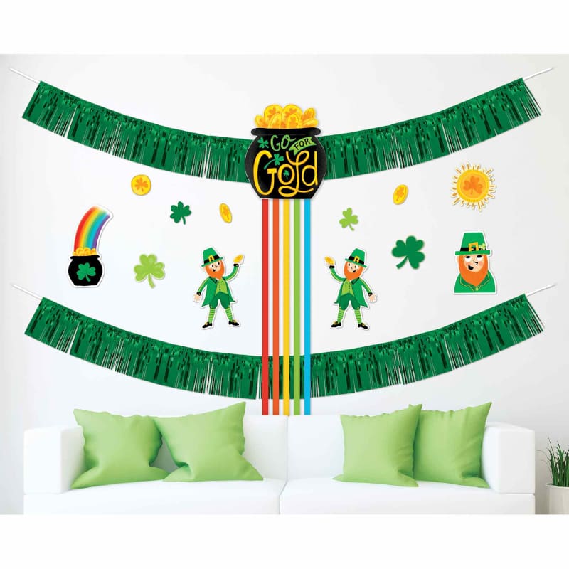 St Patricks Room Decorating Kit Pot Gold
