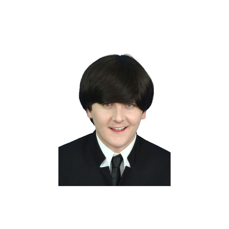 Wig Beatles Dark Brown Premium