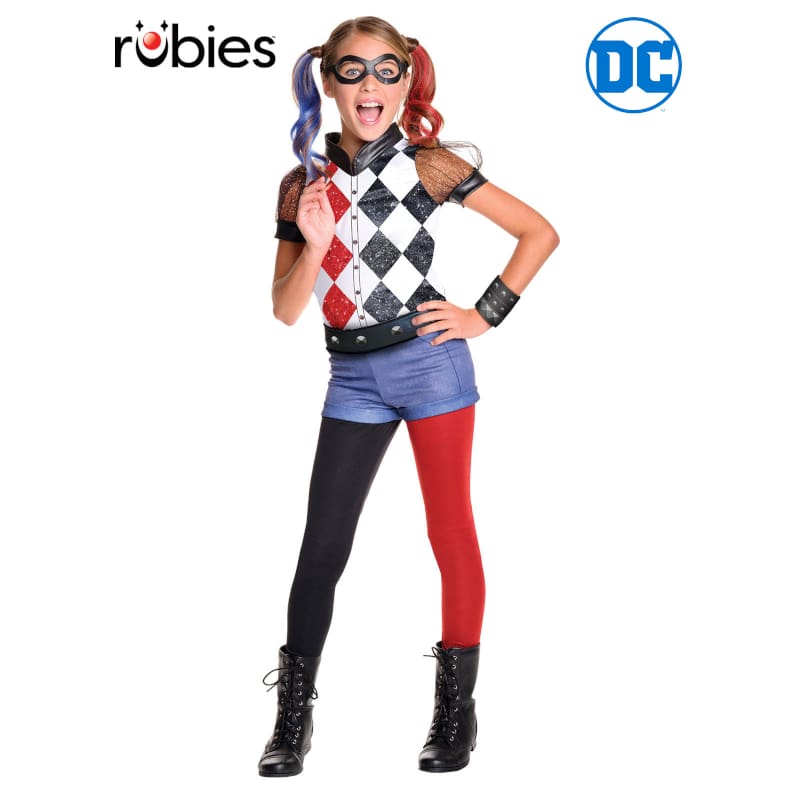 Costume Child Harley Quinn DC 3-5