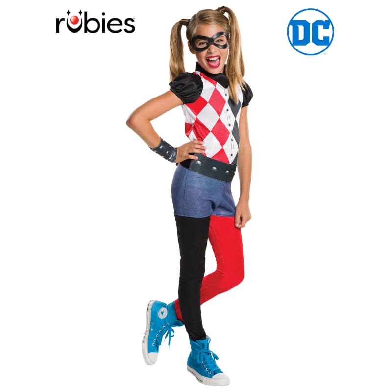 Costume Child Harley Quinn DC 9-10
