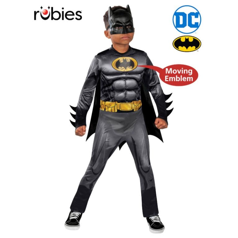 Kids Boy's Batman The Knight Muscle Costume main image 1